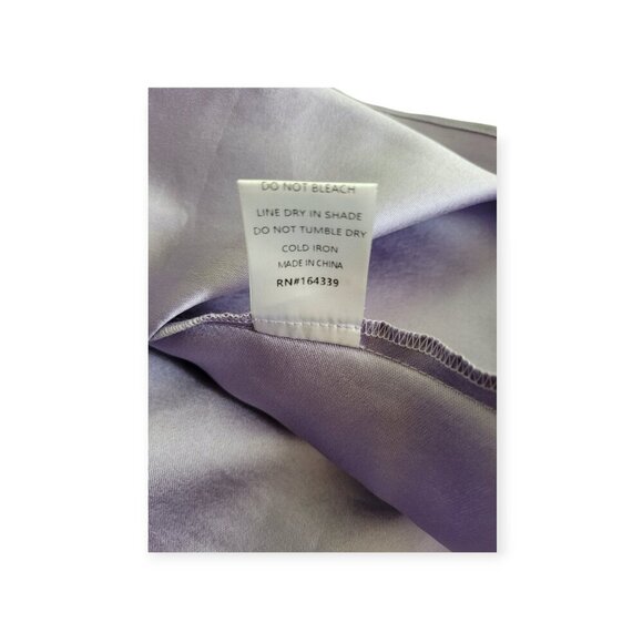 Petal & Pup Lavender Satin Midi Dress XL - Picture 11 of 12